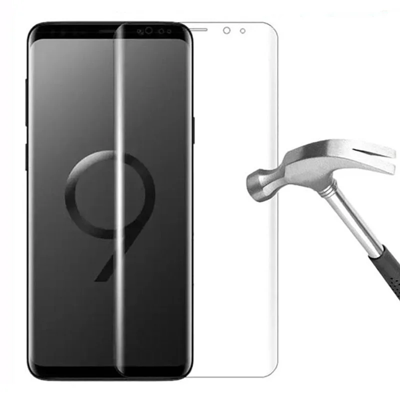 Vidrio Protector curvo 20D para Samsung S9 S8 Plus Protector de pantalla para Samsung S20 Ultra S20 Plus S10e S10 Plus HD cristal frontal - imagen 4