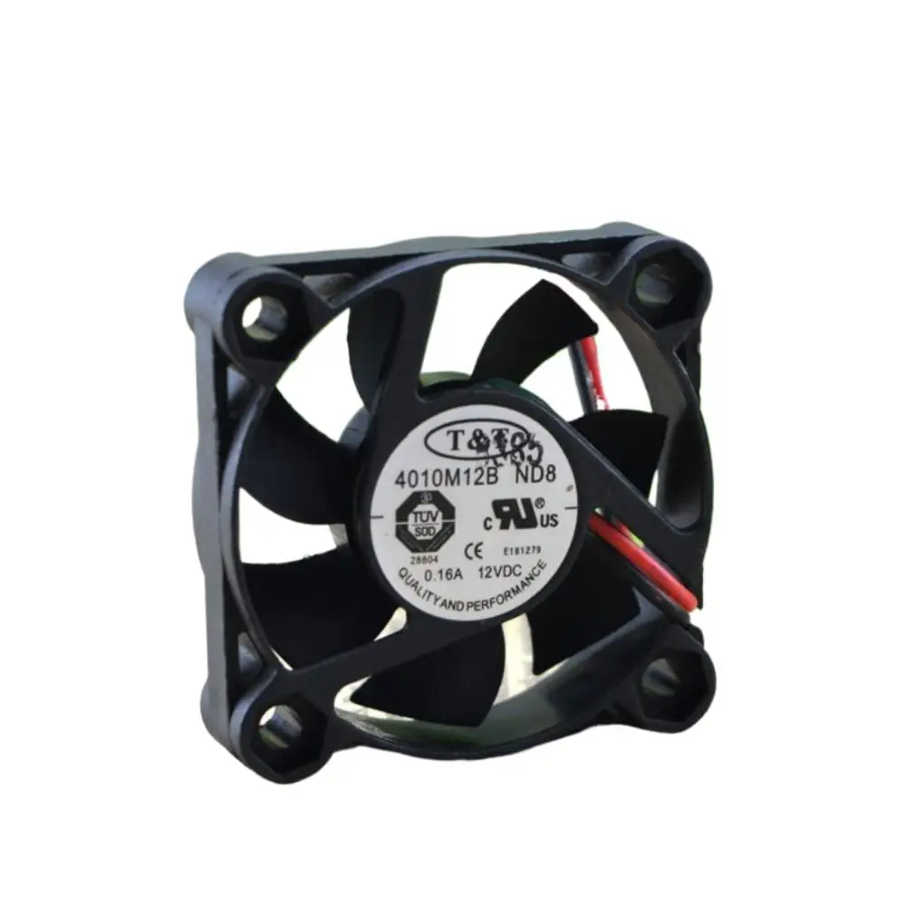 Ventilador Axial silencioso de 40mm para T&T 4010M12F ND8 40x40x10mm 12V 0.16A ventilador de refrigeración ultrasilencioso de doble bola 20dBA - imagen 4