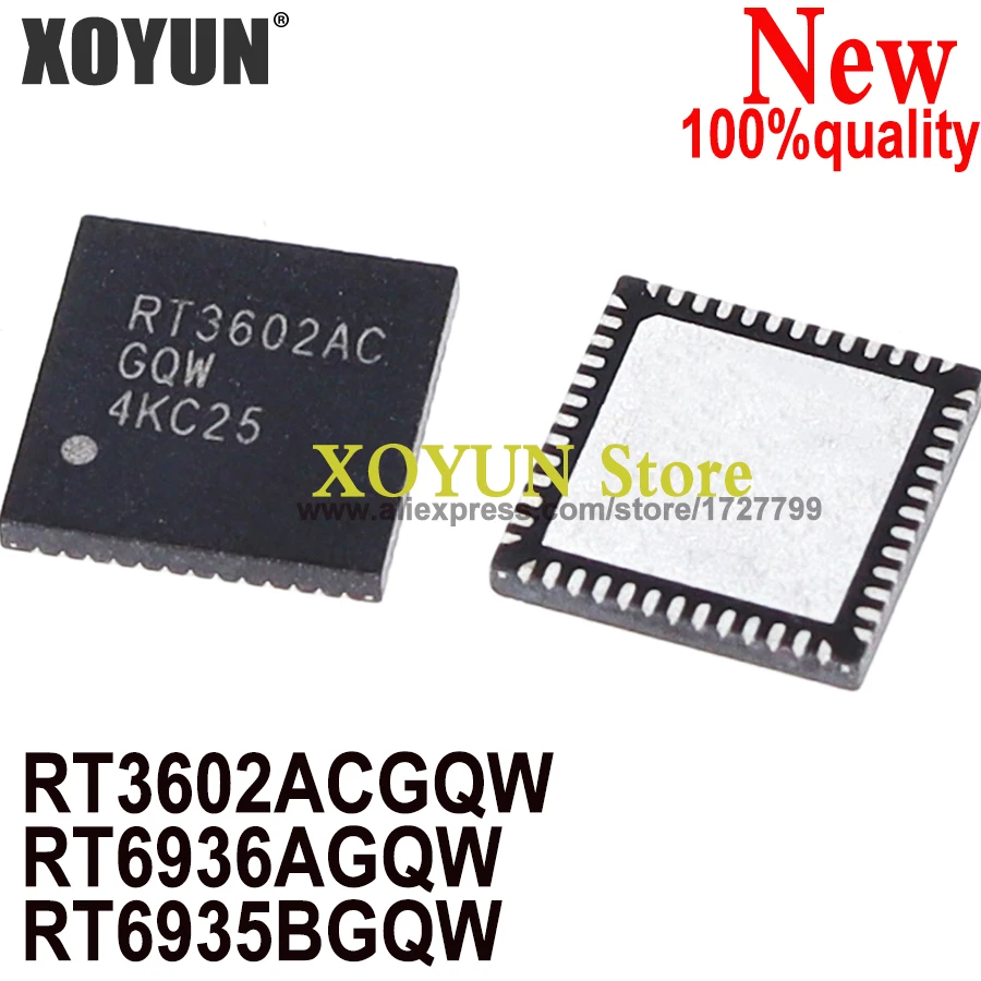 RT3602ACGQW RT6936AGQW RT6935BGQW QFN RT3602AC RT6936A RT6935B QFN, novedad de 100%
