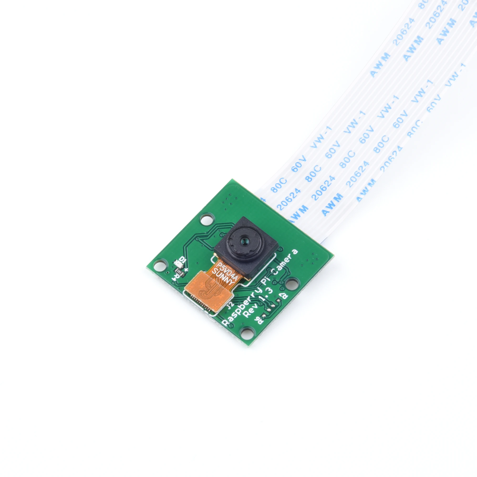 Módulo de cámara de visión nocturna Raspberry Pi 4B 65 °   Cámara web de 5MP con luz LED con sensor infrarrojo IR para Raspberry Pi 4B/3B+/3B/Zero W - imagen 2