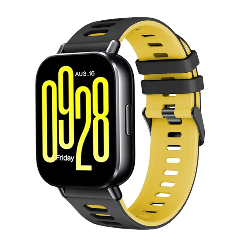 Correa deportiva de dos tonos de 22mm para Xiaomi Watch color 2 Band Mi Watch 2 Pro S4 S1 Pro pulsera para Redmi Watch 5 Lite/Active Correas - imagen 4