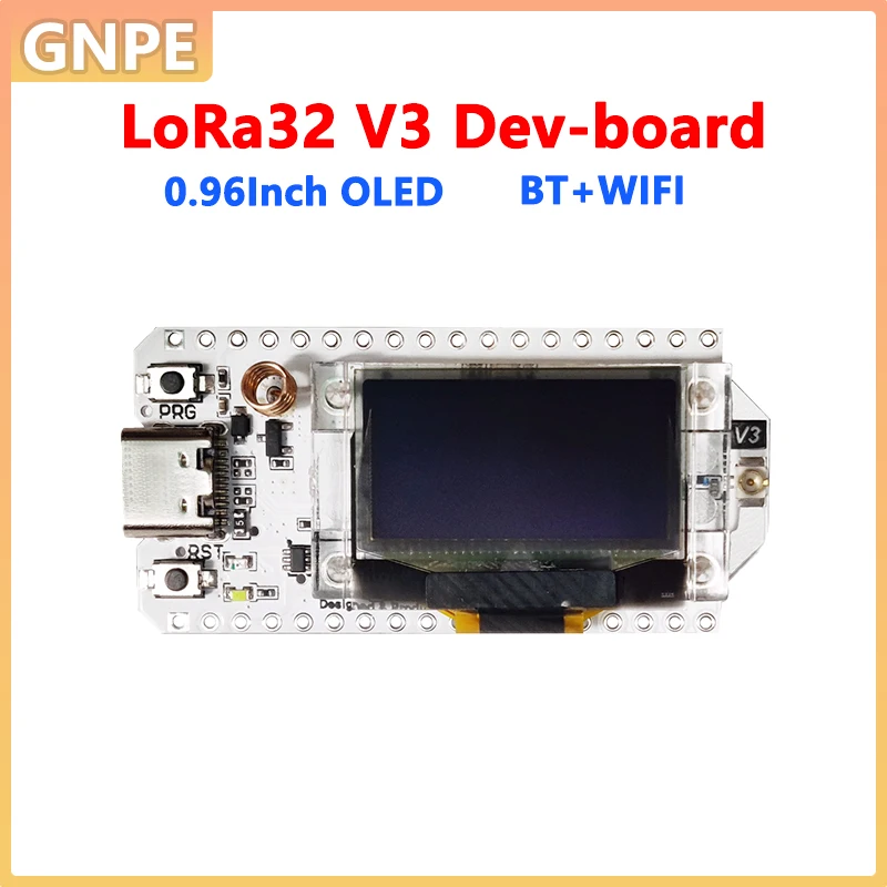 Placa de desarrollo Heltec LoRa32 V3, pantalla OLED de 0,96 pulgadas para placa de desarrollo de meshtast Arduino IOT OLED WIFI SX1262 - imagen 2