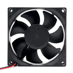 Ventilador DC Silencioso Refrigeración Equipo Electrónico Alta