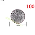 100PCS-25MM crown