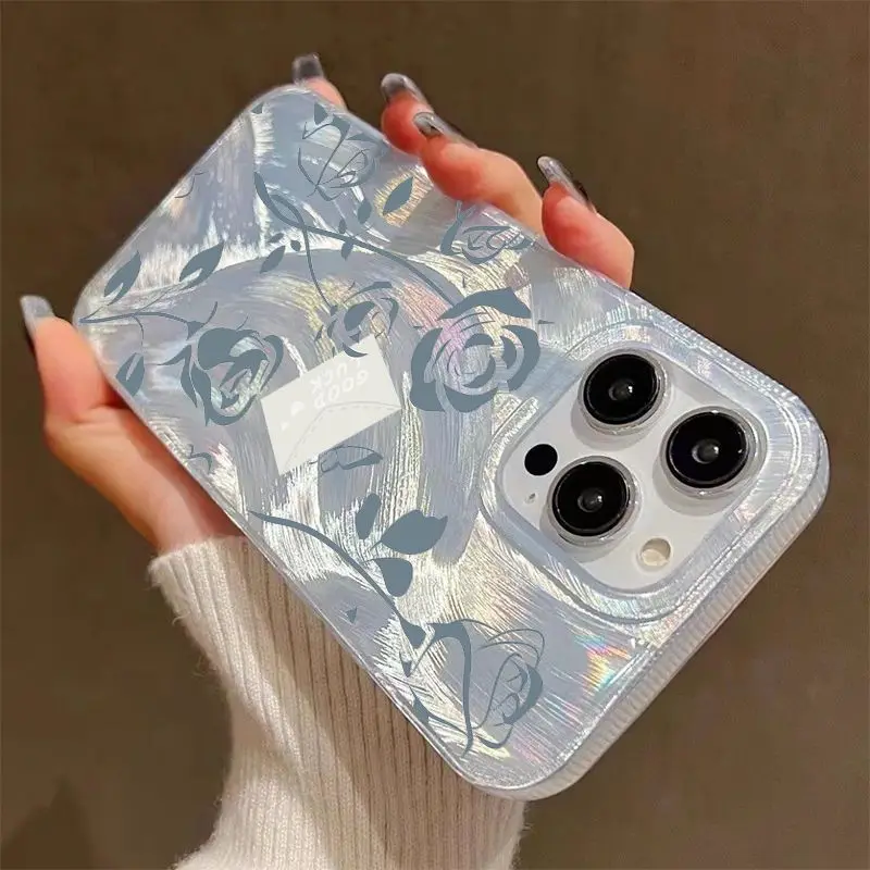 Funda de teléfono con patrón de tiburones junto al mar para iPhone 13, 12, 11, 15, 16 14 Pro Max, 16E, XS, XR Max 7, 8, 16 Plus, SE2, cubierta a prueba de golpes