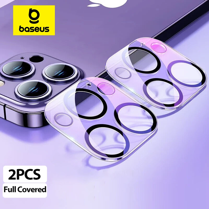 Baseus Protector Lente Cámara iPhone 16 Pro Max + Vidrio templado