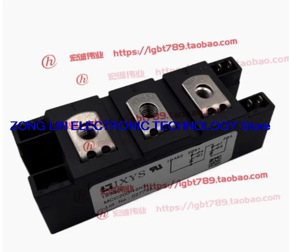Módulo de potencia de tiristor MCC200-16IO1