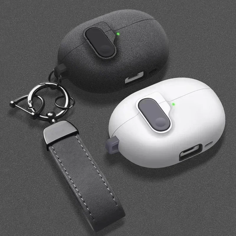 Funda para Huawei Freebuds Pro 4 3, funda de lujo para auriculares inalámbricos con Bluetooth y gancho, funda protectora a prueba de golpes para FreeBuds Pro 4 3