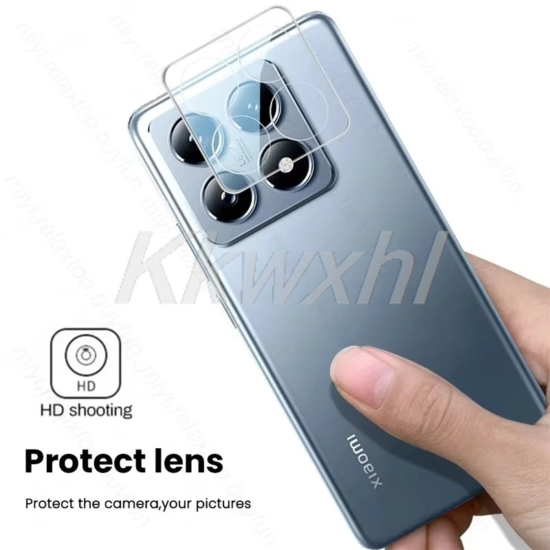 2 uds 9H 3D película de lente de cámara para Xiaomi 15T Pro Xiaomi15TPro Xiaomi15T 15TPro Xiaomi14T 14T cubierta protectora trasera de vidrio templado - imagen 3