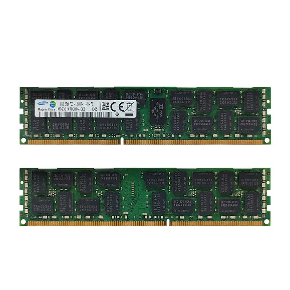 Samsung DDR3 DDR3L 8GB 16GB 1066MHz 1333MHz 1600MHz 1866MHz Memoria de servidor PC3-12800R REG ECC RAM Memoria registrada - imagen 3