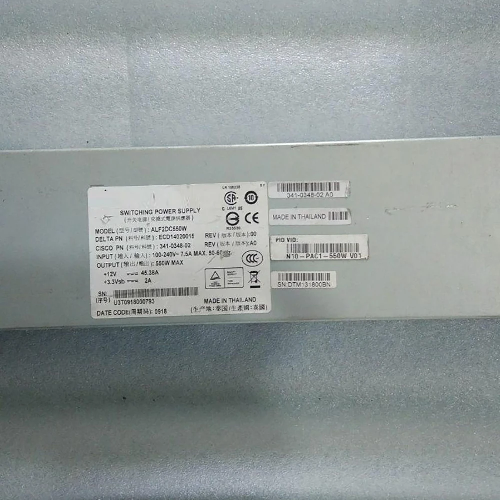 Para fuente de alimentación de interruptor CISCO UCS 6120XP N10-PAC1-550W - imagen 2