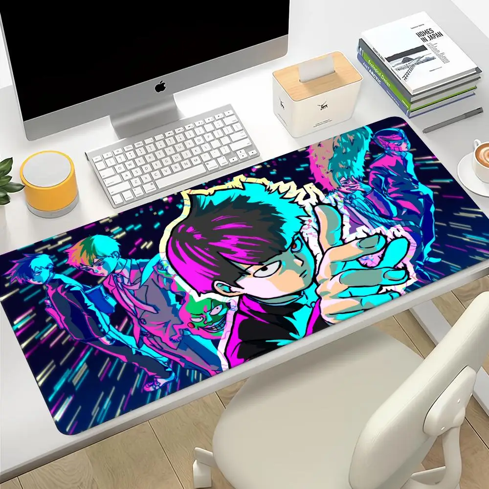 Alfombrilla De ratón grande Mob Psycho 100, accesorios para juegos, antideslizante, 600x300mm, XXL, Tappetino, 30x90 - imagen 2