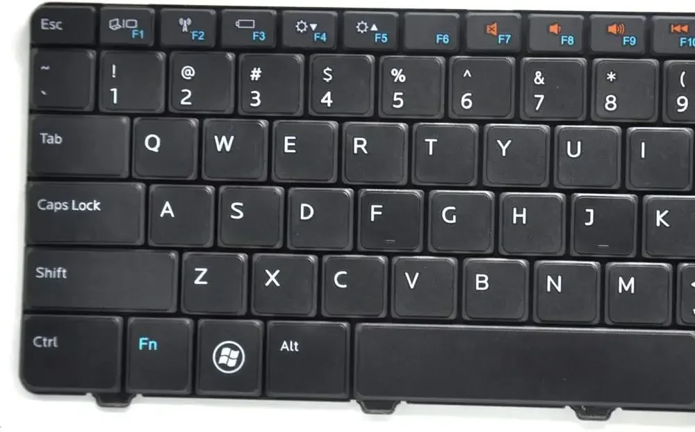 Teclado de repuesto compatible con Dell Inspiron 15R 5010 M5010 M501R N5010 Series Diseño negro EE. UU. - imagen 2