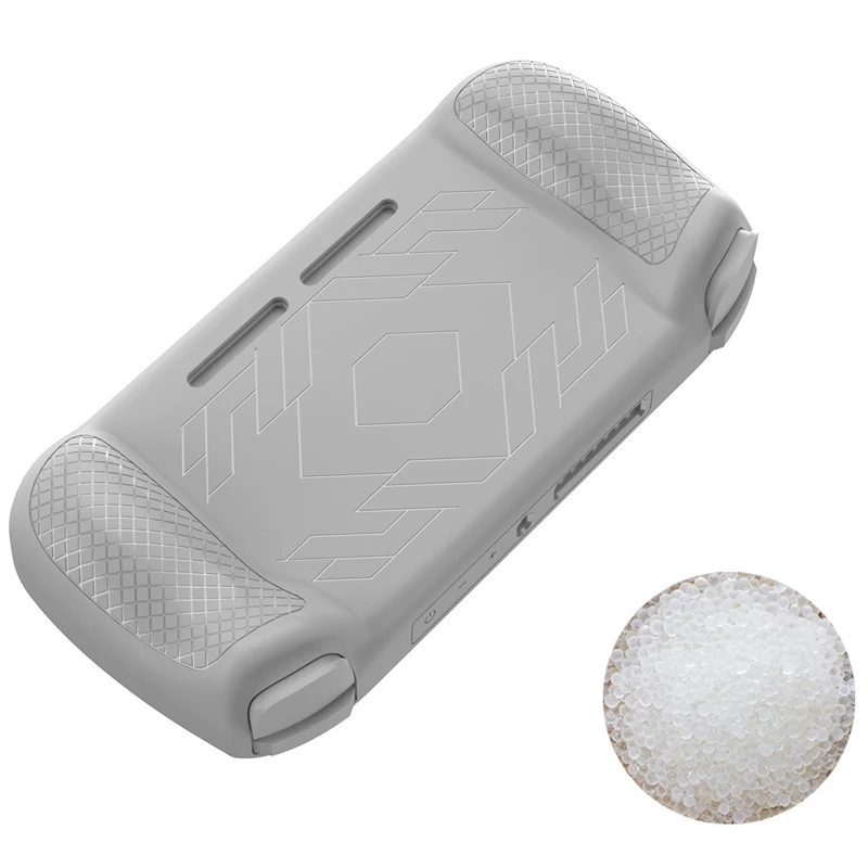 Funda protectora de silicona para Anbernic RG406H RG 406H, funda de silicona ligera ultrafina para RG406H, accesorios de vidrio templado - imagen 5