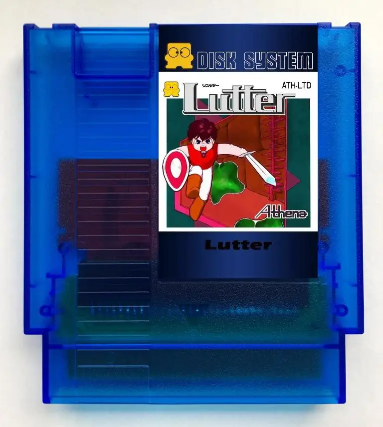 Cartucho de juego Lutter en inglés (emulado FDS) para consola NES/FC - imagen 2