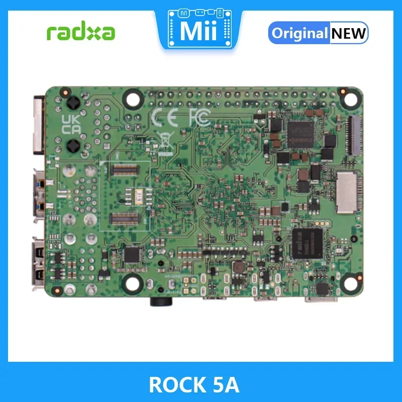 RADXA ROCK 5A RK3588S, alto rendimiento, 8 núcleos 64 bits - imagen 3