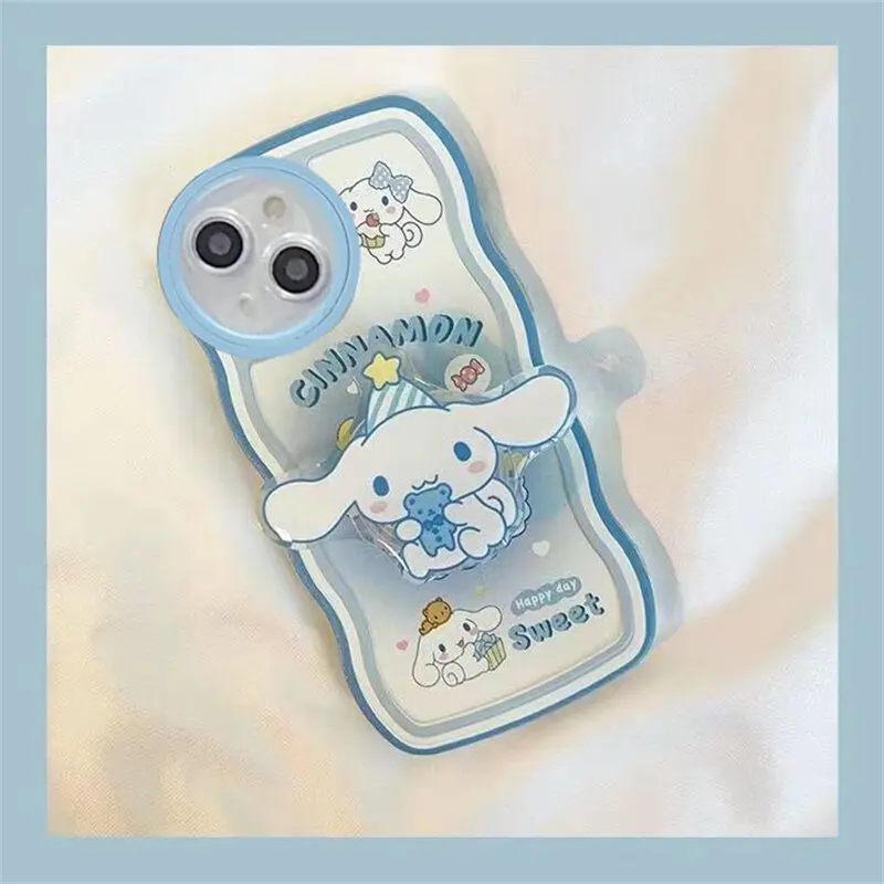 Kuromi Grip Tok funda de teléfono con soporte para Huawei Mate 20 30 P20 Pro P30 Lite Nova 3 3i 5T Y90 Honor V20 V30 X9 Pro Y9S Y9 Prime 2019 - imagen 2