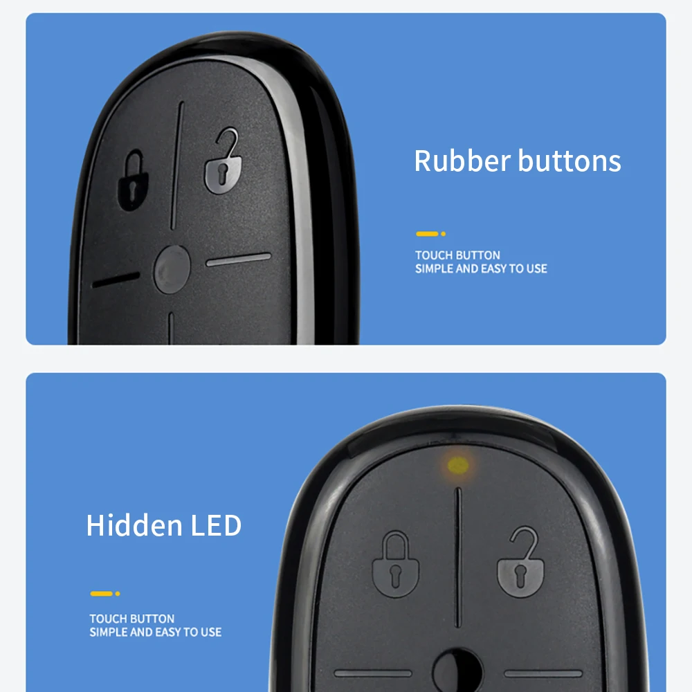 Duplicador de clonación de Control remoto, 315MHz, 433MHz, 4 llaveros, clon de distancia, código de aprendizaje fijo para abridor de puerta de garaje - imagen 4