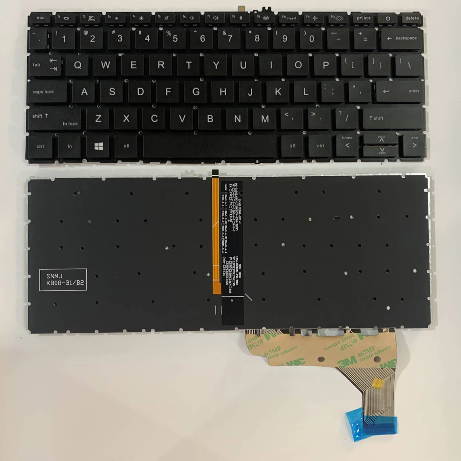 Teclado de ordenador portátil con diseño estadounidense para HP EliteBook 830 G7 830 G8 835 G7 735 G7 735 G8