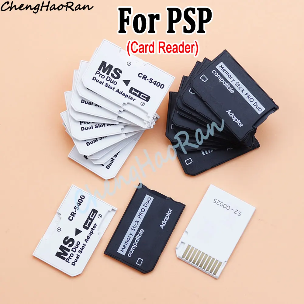 1 unidad Memory Stick Pro Duo lector de tarjetas para PSP 1000 para PSP 2000 para PSP 3000 TF a MS adaptador de tarjeta convertidor piezas Accesorios - imagen 2