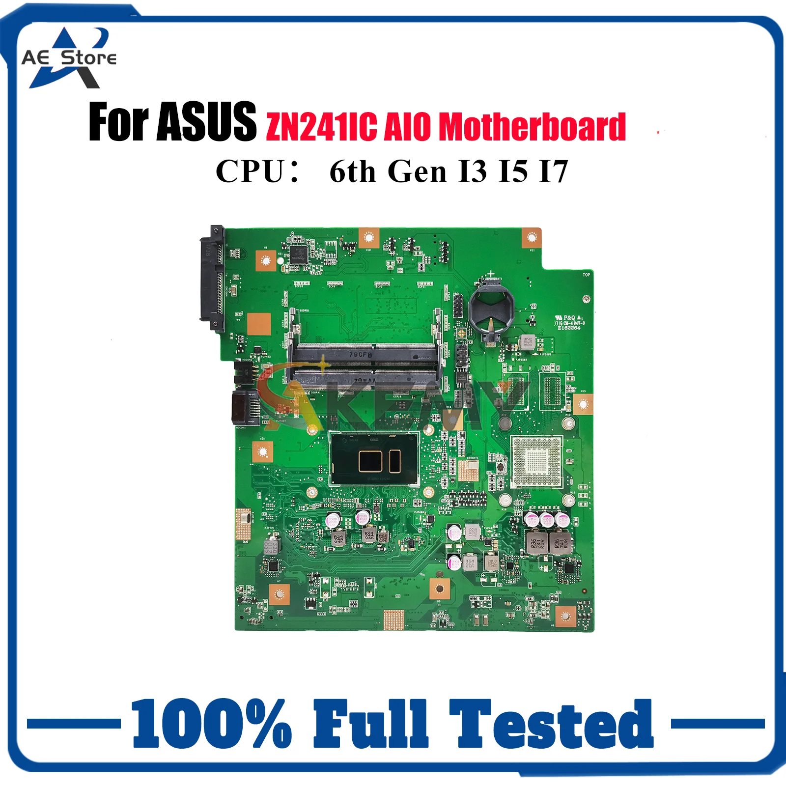 Placa base ZN241IC para ASUS Zen AIO ZN241IC ZN241I con CPU I3 I5 I7 100% pruebas OK envío rápido stk