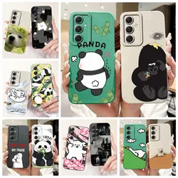 Funda Samsung Galaxy A14 A34 A54 Panda - Protección Antigolpes
