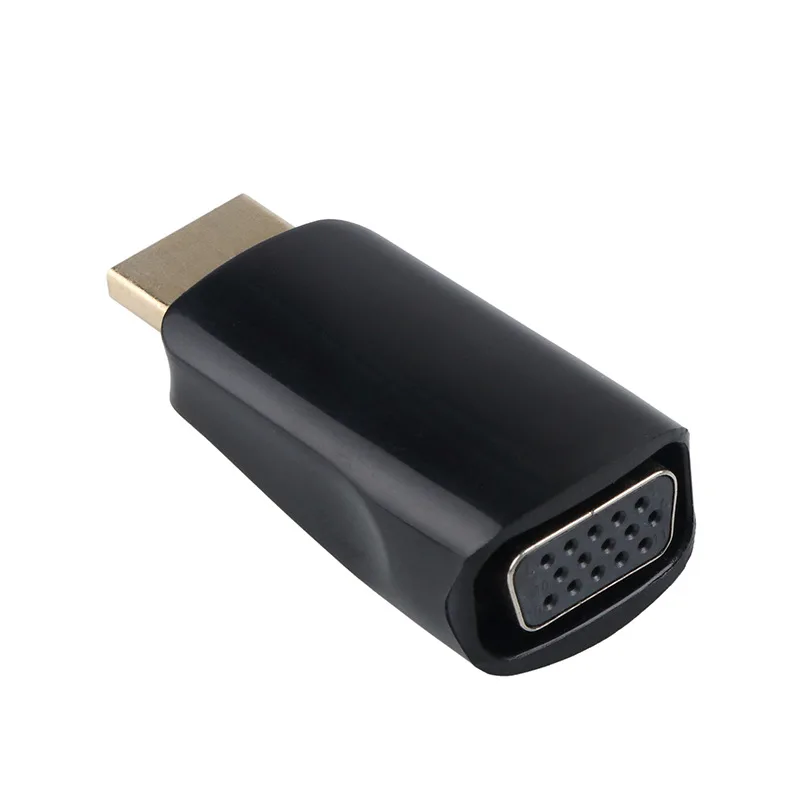 Adaptador macho a VGA compatible con HDMI, convertidor de Cable de Audio HD 1080P para PC, portátil, TV Box, proyector de pantalla de ordenador - imagen 3