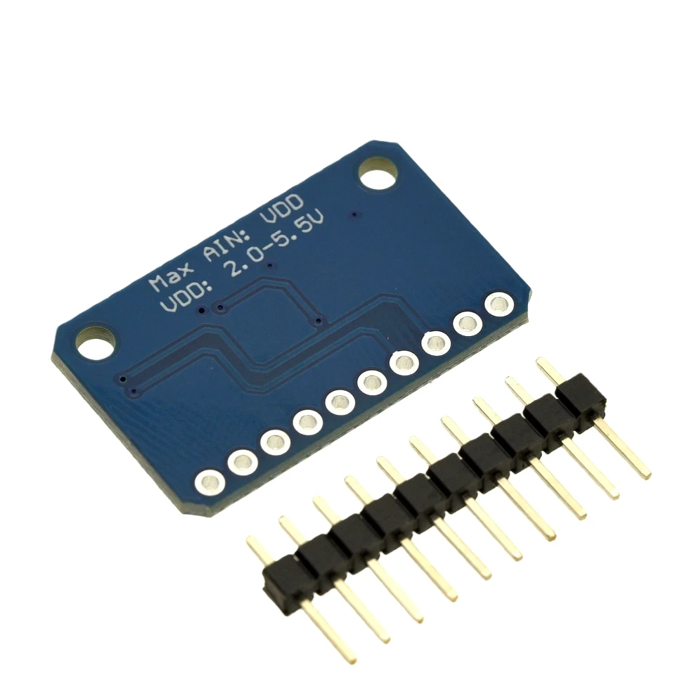 1-50 Uds ADS1115 ADC de 16 bits módulo azul de conversión de anuncio analógico a digital de 4 canales ajustable para raspberry PI - imagen 3