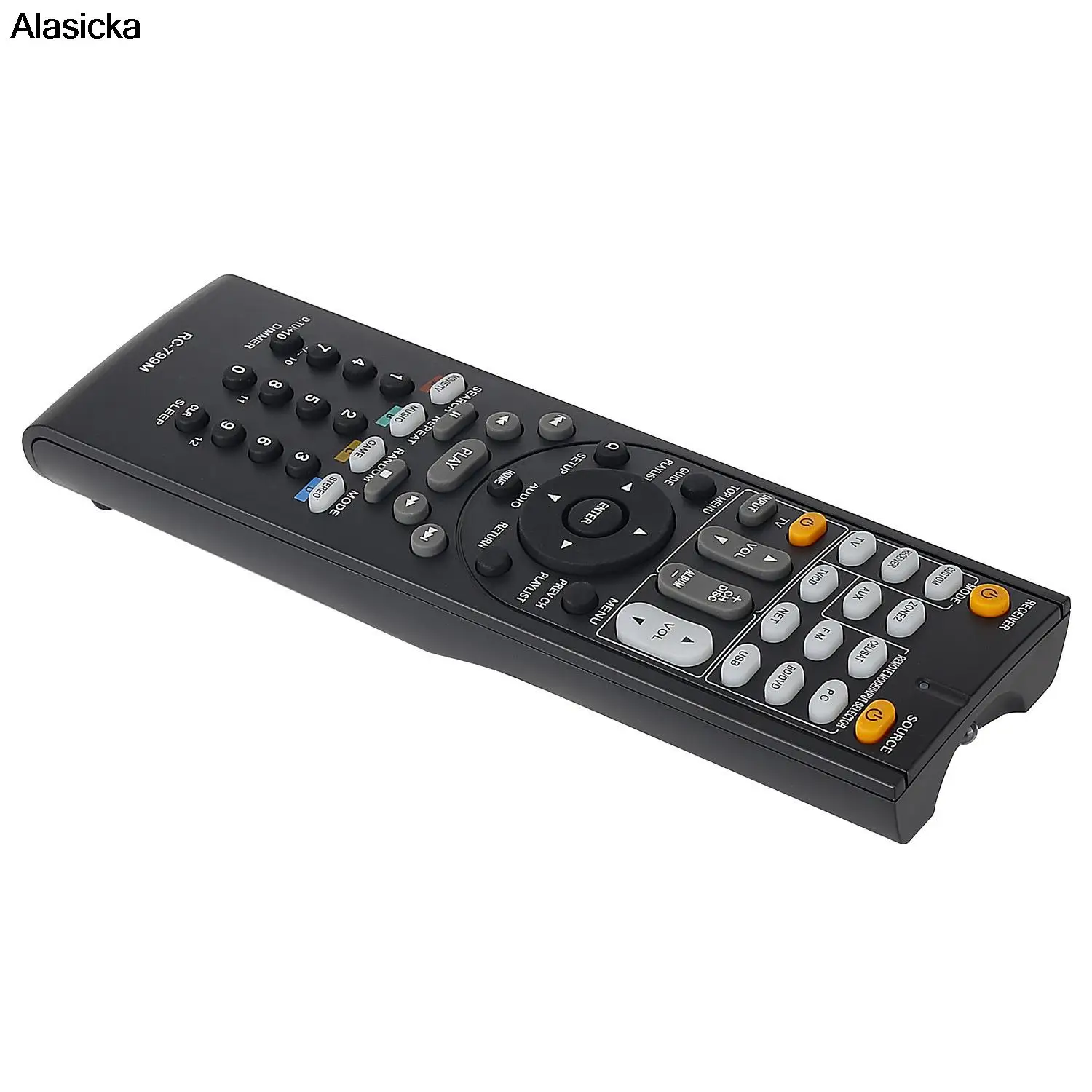 Control remoto para ONKYO AV RC-799M RC-737M RC-834M/RC-735M RC-765M TX-NR414 TX-NR515 TX-NR717 TX-SR507S TX-SR507 receptor AV - imagen 4