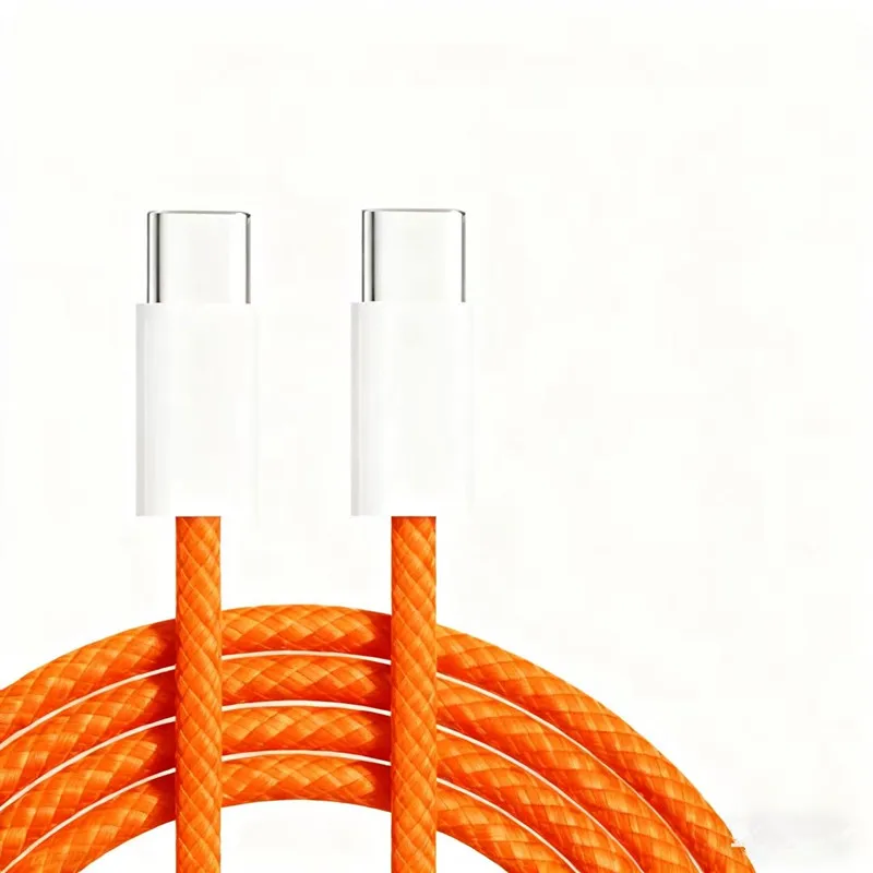 Cable de carga rápida PD USB-C a USB-C de 60W para iPhone 15 16 Pro Max 15 16 Plus 16e Samsung S23 S24 S25 A35 A36 A54 A55 A56 Moto H