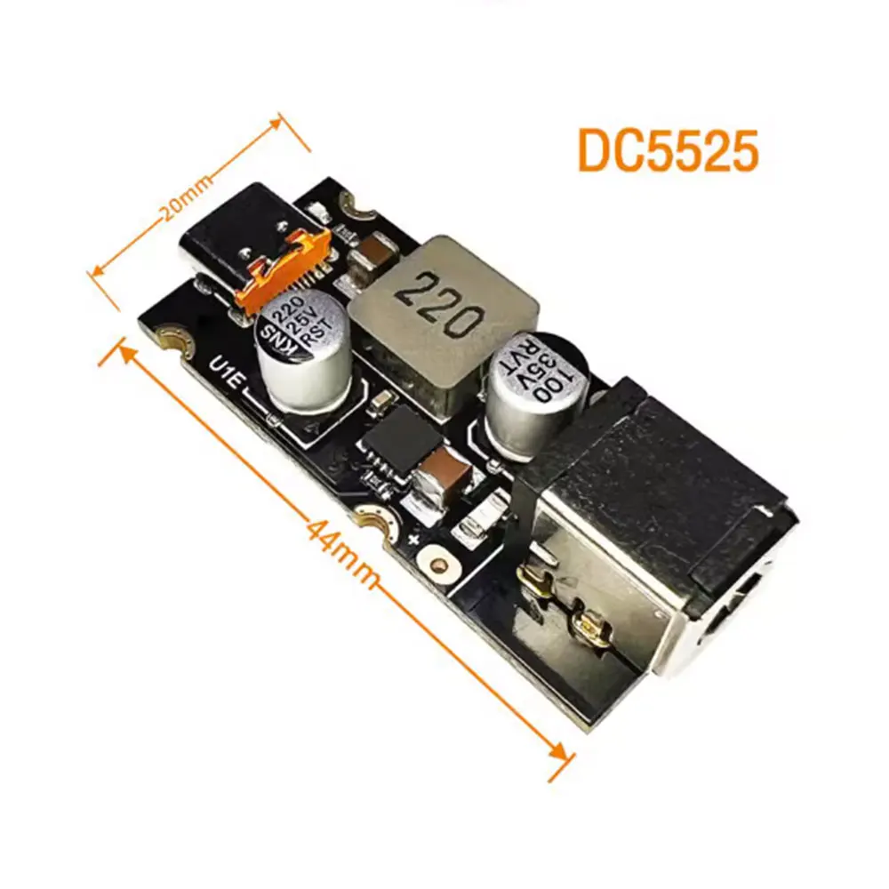 Módulo de carga rápida PD65W, interfaz tipo C PD3.1 PPS, carga rápida QC3.0 SCP PD, cargador de protocolo completo, 1 piezas - imagen 4