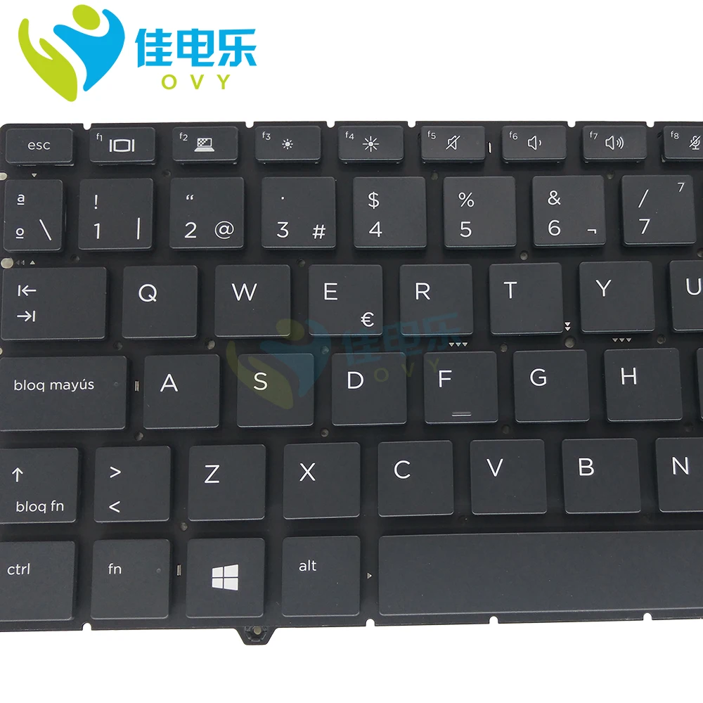 Teclado español retroiluminado para ordenador portátil HP ZBook Studio G5 estación de trabajo móvil x360 Elitebook 1050 G1 teclados latinos de España retroiluminación - imagen 3