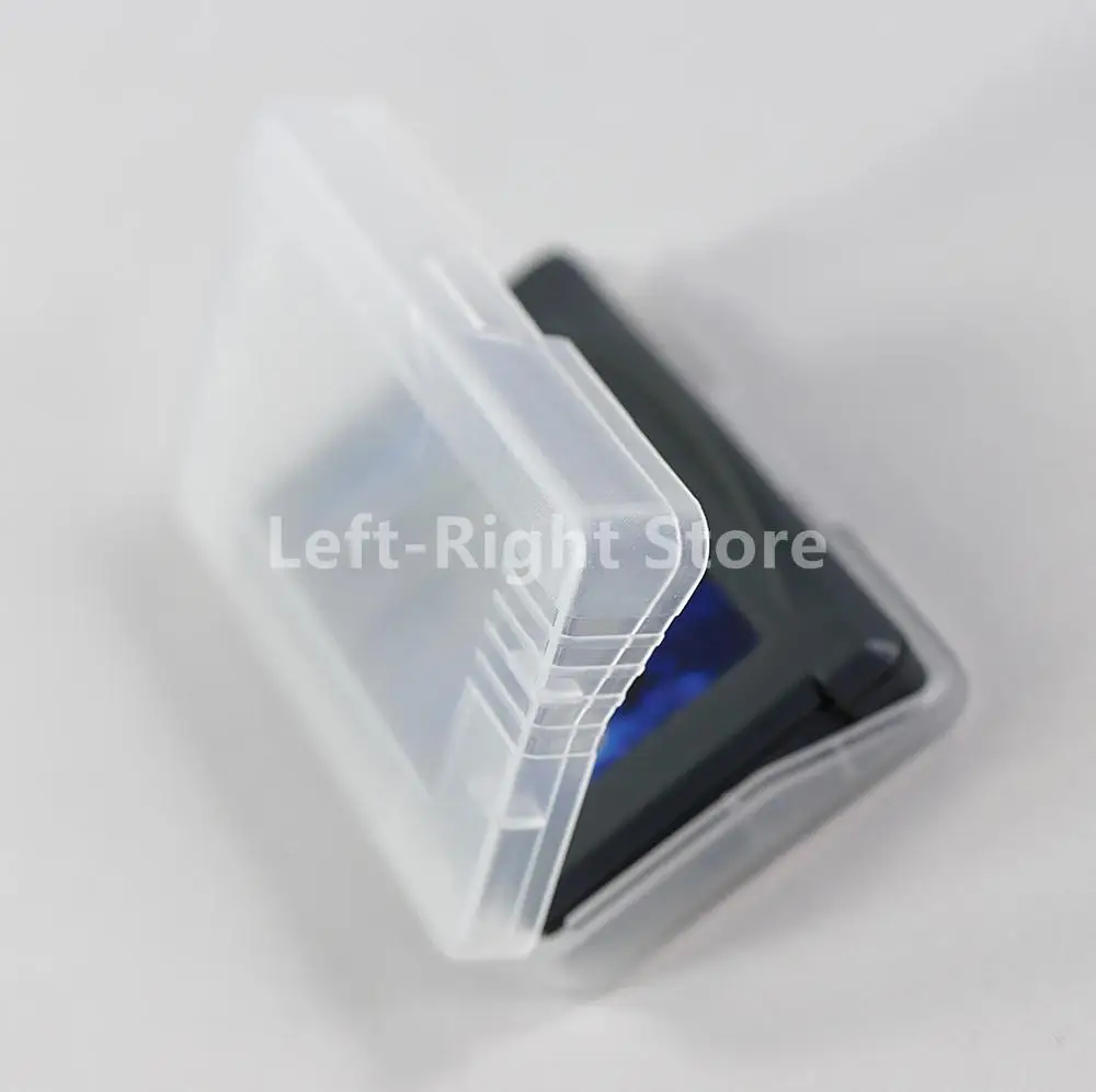 Fundas de plástico para tarjetas GBA, 2 piezas, cartucho de juego, cubierta antipolvo, color blanco, transparente, para GameBoy Advance, GB, GBC, GBP, GBA SP - imagen 5