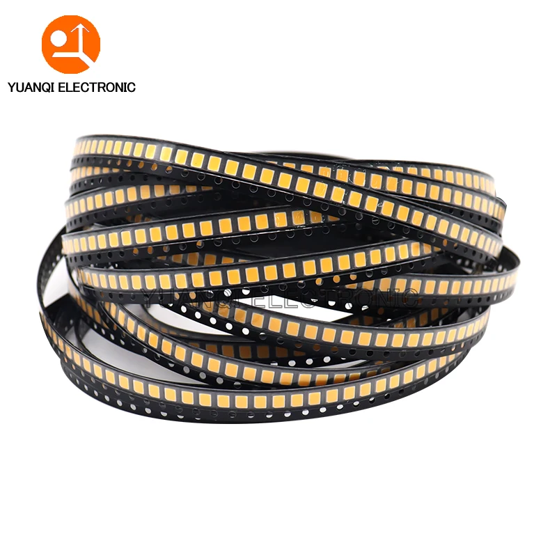 LED 100 piezas 2835 SMD, 1W, 0,5 W, 0,2 W, blanco cálido, 2800-3200K, 3V, 6V, 9V, 18V, 150Ma, 100mA, 80Ma, 60mA, 30mA, buena calidad - imagen 5