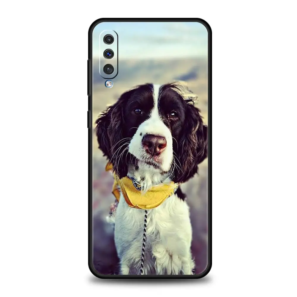 Funda encantadora de perro Cocker Spaniels para Samsung A54 A52 A24 A14 A50 A72 A70 A30 A40 A20S A20E A02S A12 A22 A34 A42 A32 5G A04s - imagen 2