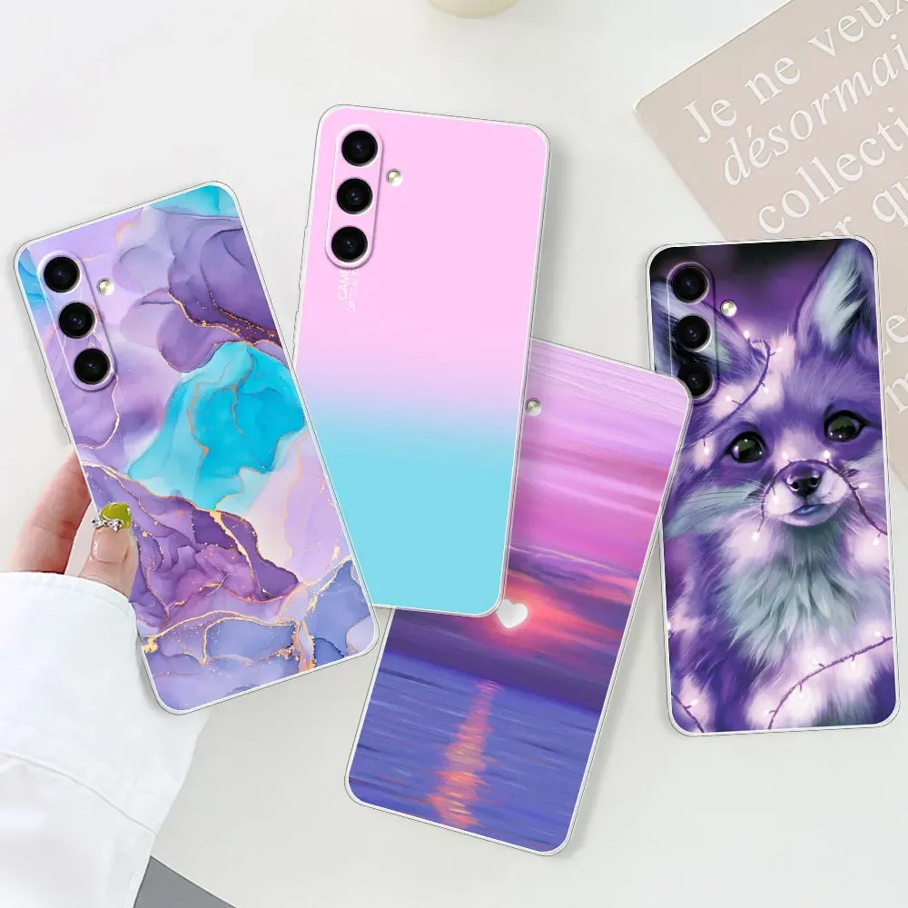 Para Samsung A25 A15 A05 A05S funda para Samsung Galaxy A15 Coque funda de teléfono transparente de silicona suave estampada para Samsung A05 S Fundas - imagen 4