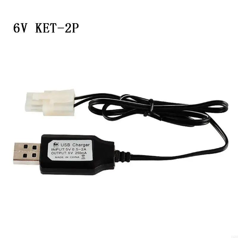 KET-2P enchufe 4,8 V/7,2 V/9,6 V NiCd NiMH cargador de batería para juguetes RC Robot coche barco tanque Control remoto coche cargador USB - imagen 5