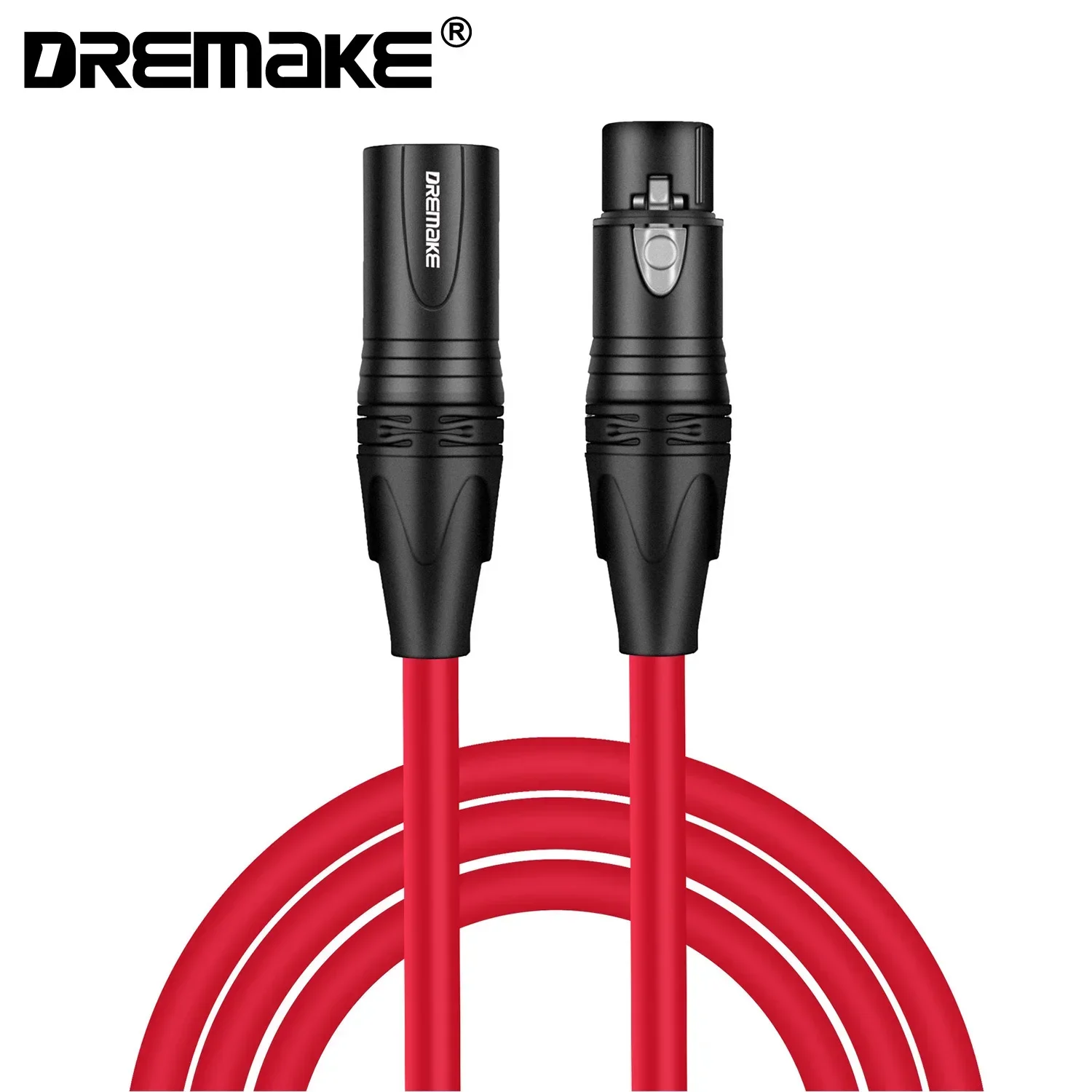 Cable de micrófono de Karaoke de extensión XLR macho a hembra, Cañón de sonido, Cable de parche Mikrofon para mezclador, amperaje, cámara de consola
