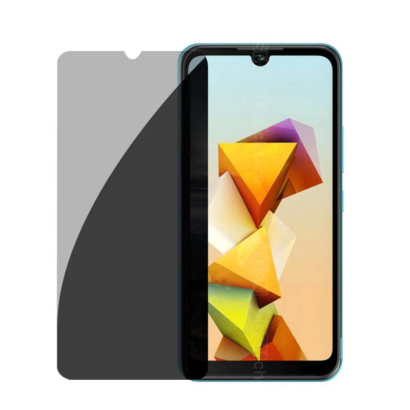 Para ZTE Blade A33S A33 Plus A72 A72S A54 A34 A73 4G 5G Anti espía vidrio templado Protector de pantalla de privacidad cubierta de película protectora