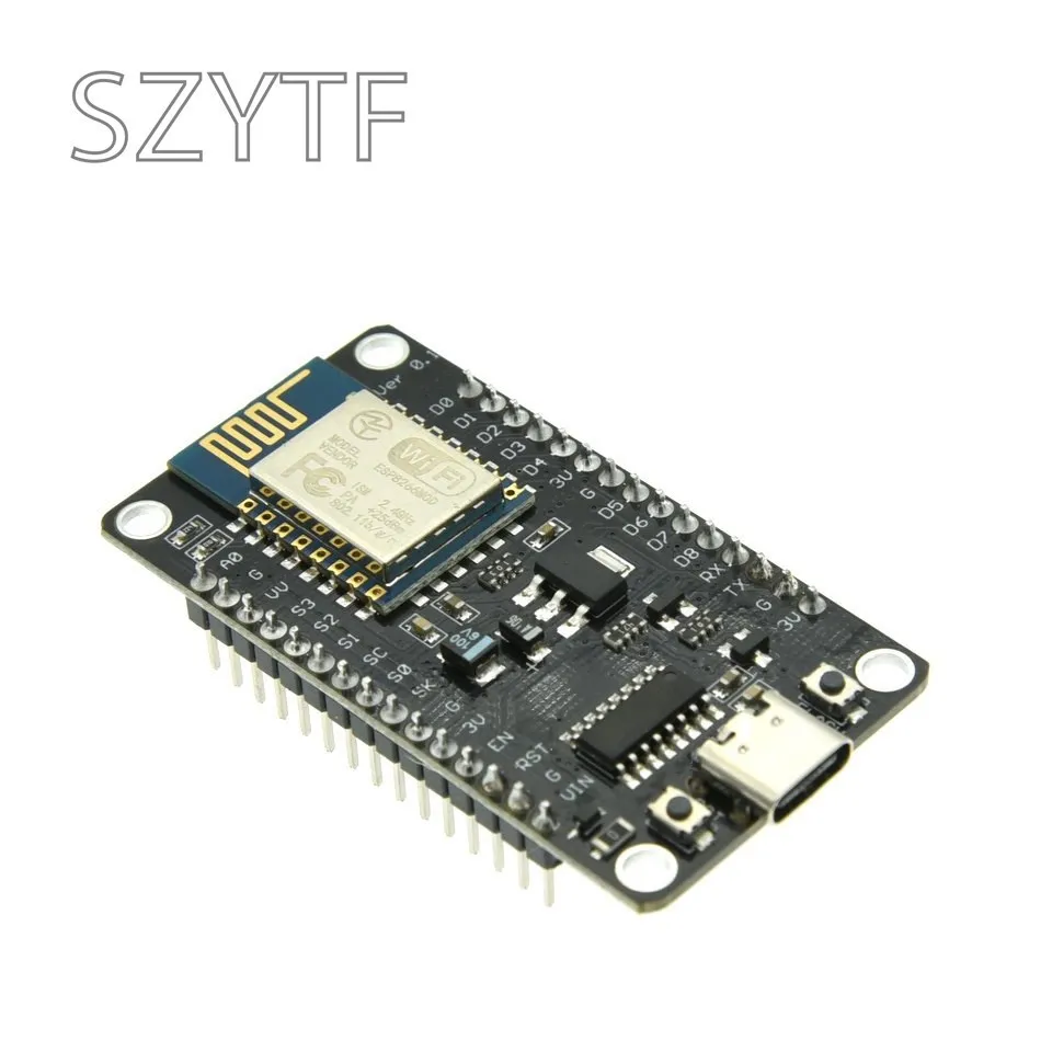 Módulo Wifi de puerto serie ESP8266 NodeMCU Lua V3, placa de desarrollo de Internet de las cosas, TYPE-C, interfaz Micro USB, CH340 - imagen 5