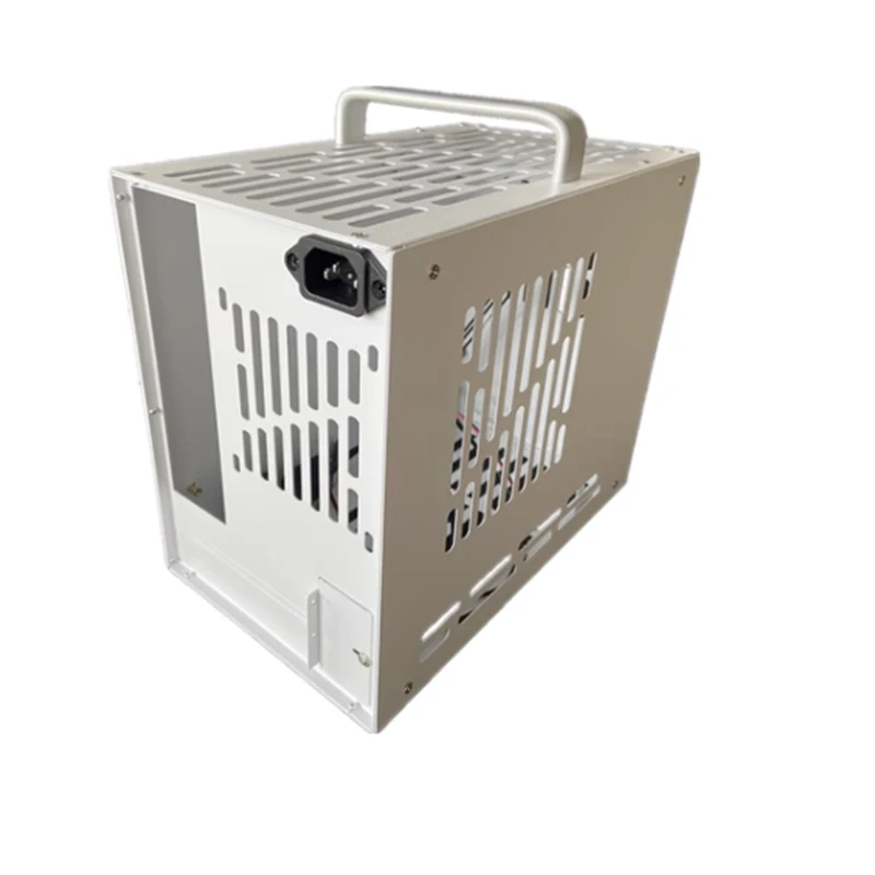 Mini ITX chasis compatible con fuente de alimentación SFX A4 Metal Mini chasis 8.3L mini-itx caja de PC de ordenador - imagen 4