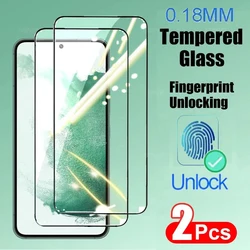 Protector Vidrio Templado Samsung Galaxy S25 Edge S24 Ultra 9H Antigolpes