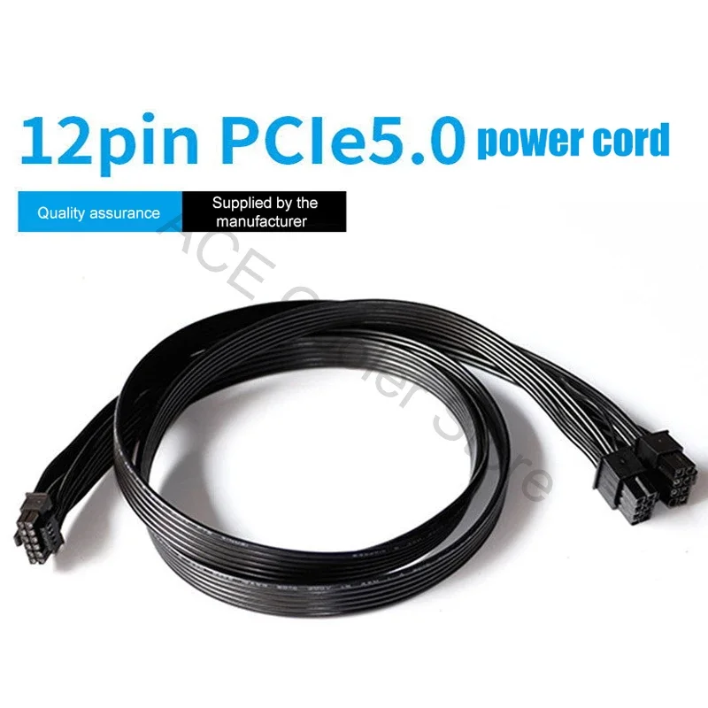 12VHPWR 12Pin PCI-E 5.0 PSU Cable adaptador ATX 3.0 12P+4P 600W o 3090Ti 4080 4090 Tarjeta gráfica - imagen 2