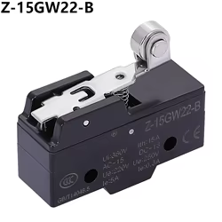 Interruptor de límite Z-15GW22-B con micropalanca de rodillo