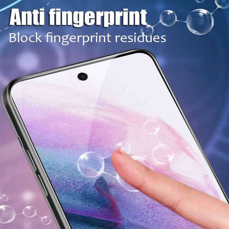 3 uds cubierta completa de vidrio para Samsung Galaxy S21 S22 S23 Plus S21 Fe Protector de pantalla para Samsung S24 S25 Ultra Edge vidrio templado - imagen 2