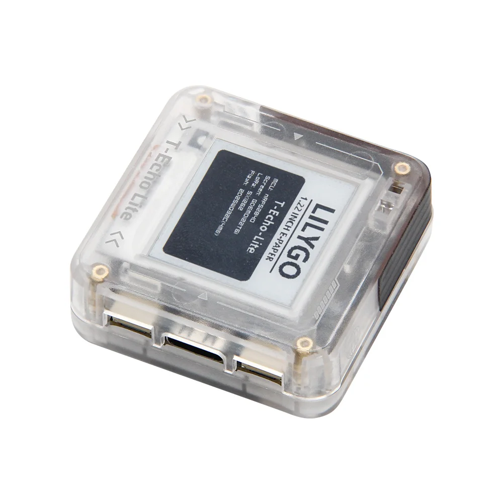 LILYGO ®   T-Echo Lite NRF52840 LoRa Pantalla de papel electrónico Módulo de potencia ultrabaja Placa de desarrollo de expansión GPS Compatible con meshtastico - imagen 2