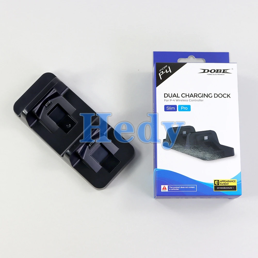 Base de carga Dual USB para controlador de PS4, soporte de carga para Sony PlayStation 4 Slim Pro, cargador de Control, 10 Uds. - imagen 5