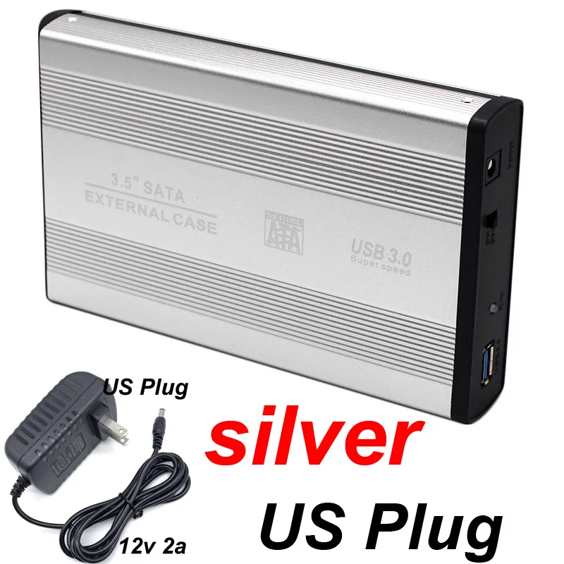 silver US Plug
