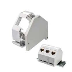 Linkwylan Soporte Keystone Rail Din – Carcasa IP20 con Tierra