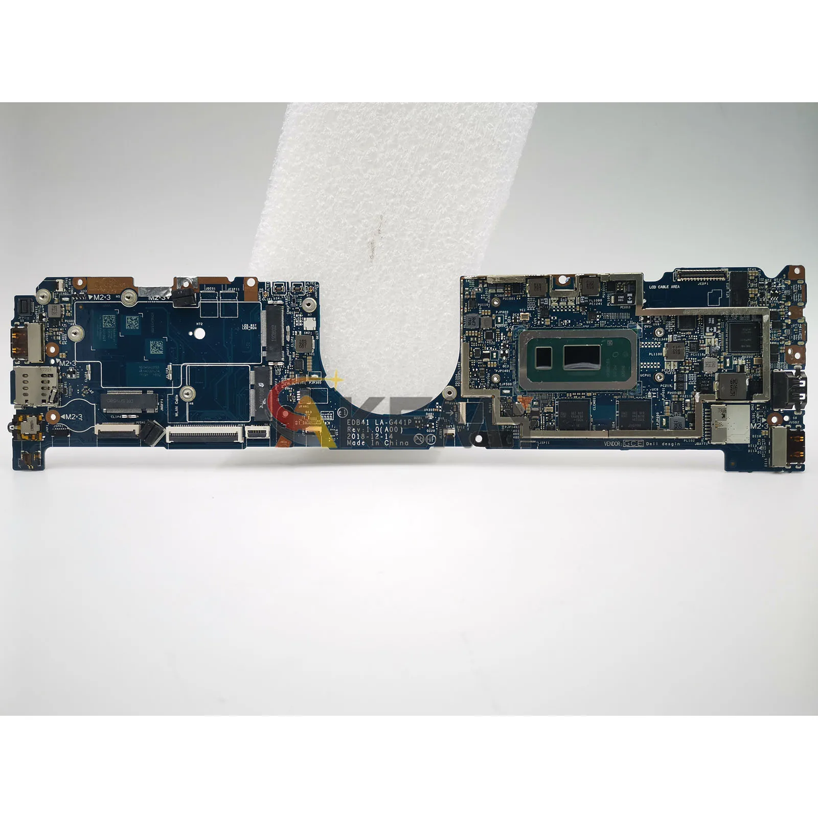 Para la placa base del ordenador portátil Dell Latitude 7400 LA-G441P con i5 i7 8th gen CPU 8G 16G 0R5P25 54PCJ 100% completamente probado - imagen 3